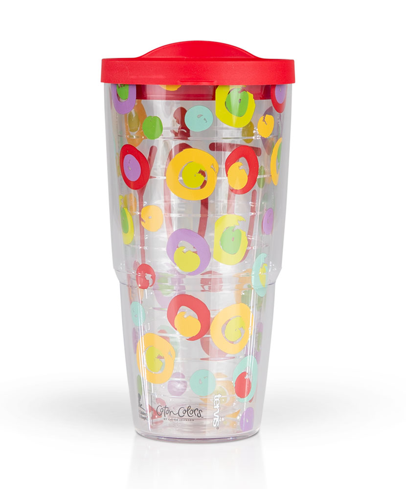 Joy Confetti Patient Art-Inspired Tervis tumbler - St. Jude Gift Shop